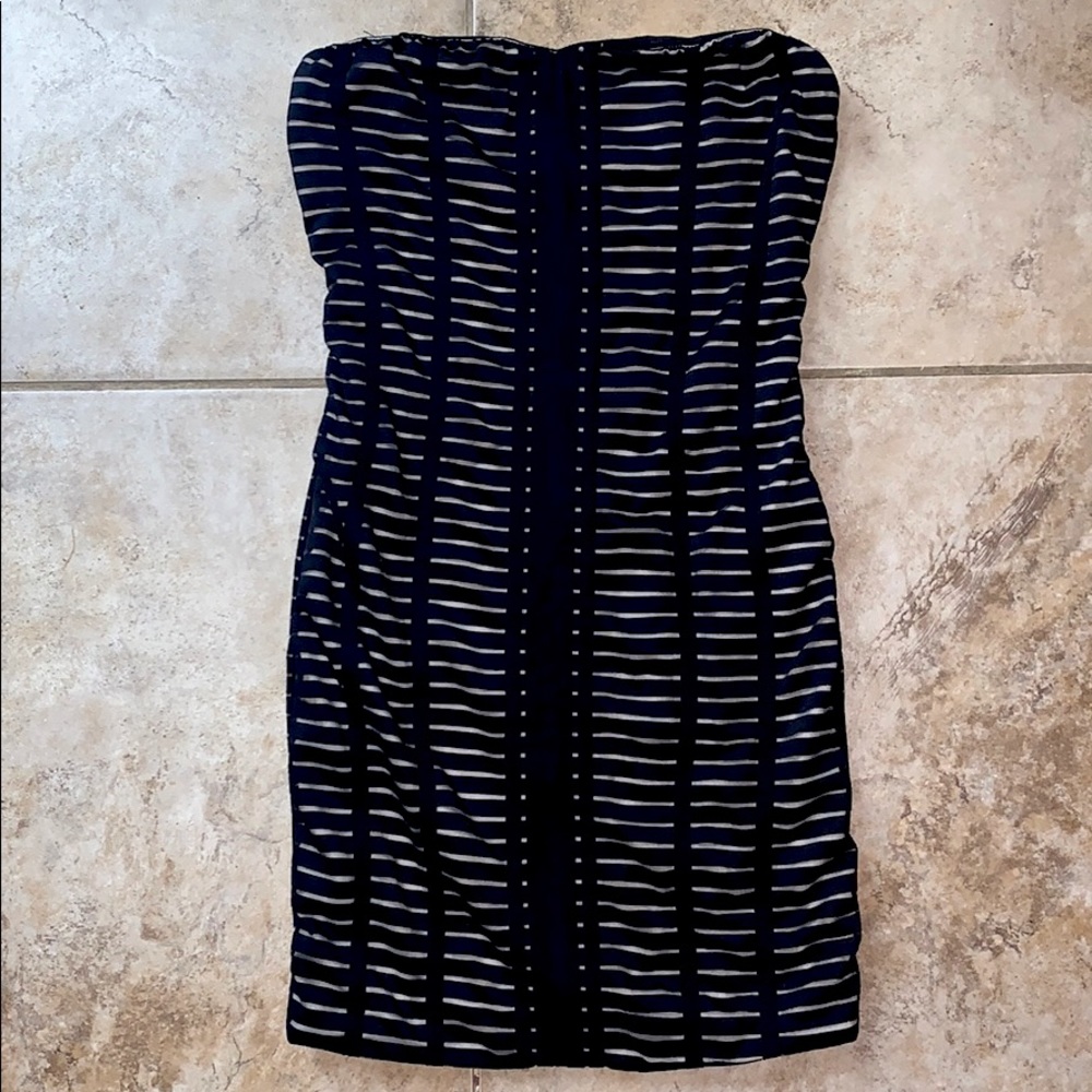 Black mini dress